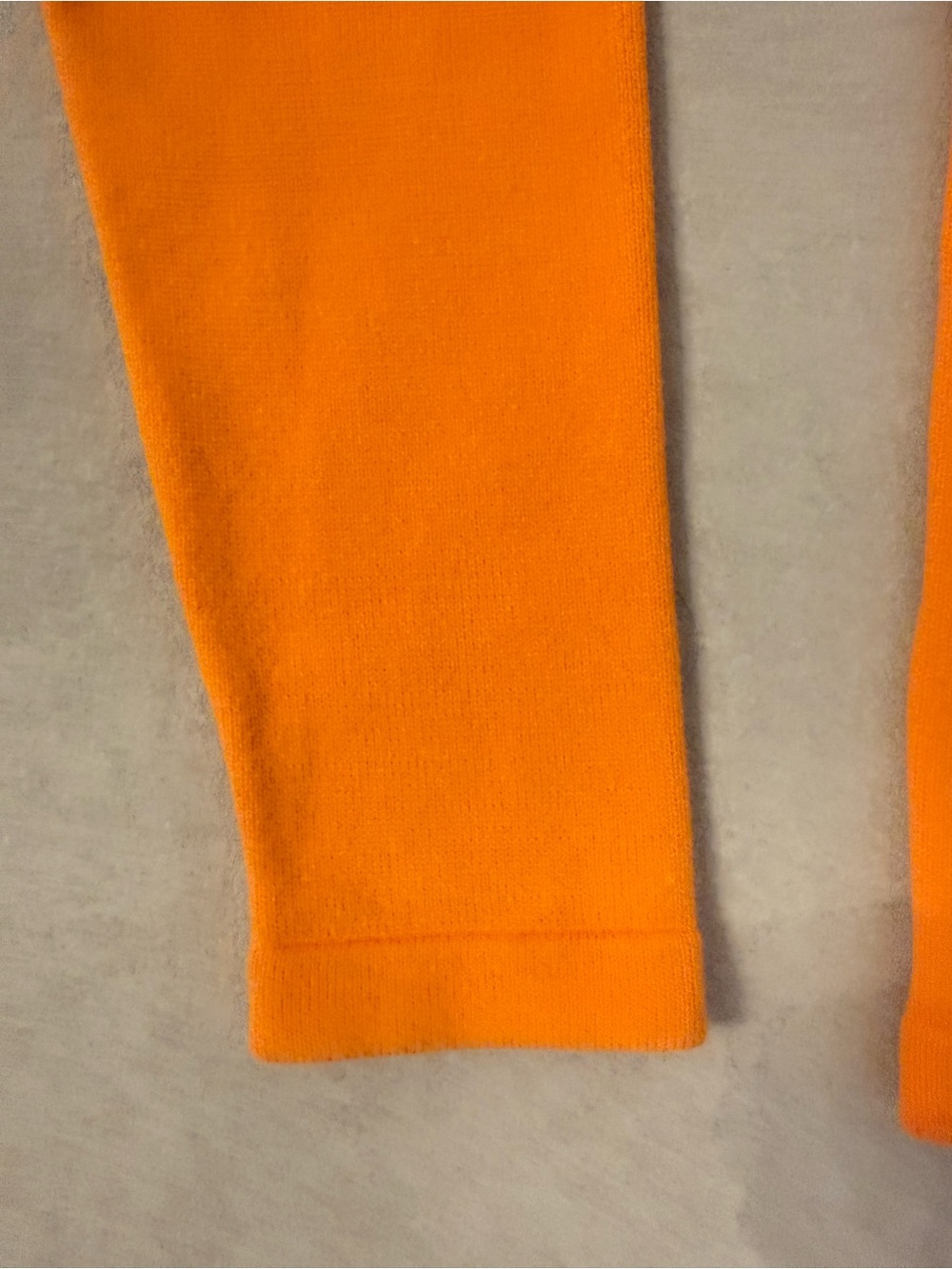 Vintage Collector Lacoste Made in France Orange Crewneck Knit Sweater XS-S FR 36 - Picture 15 of 17